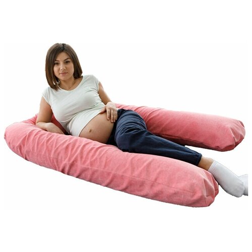 Dreambag Подушка для беременных U-образная Розовый мкв (Холлофайбер)