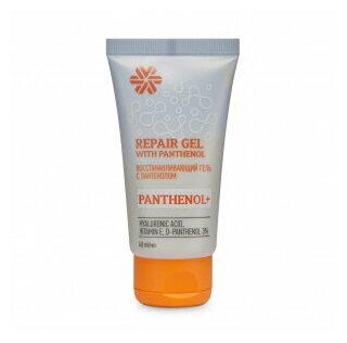 фото Восстанавливающий гель с пантенолом, при сухой, обветренной и обезвоженной коже, 40 мл