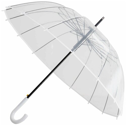 Зонт-трость ЗОНТ, бесцветный зонт трость бесцветный