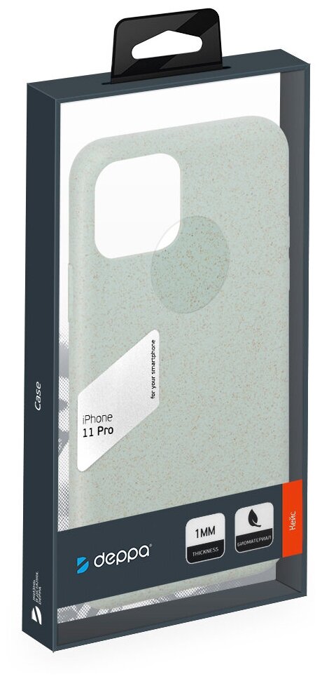 Чехол Eco Case для Apple iPhone 11 Pro, зеленый, Deppa 87276