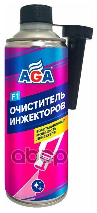 AGA AGA801F AGA F1 Очиститель инжекторов универсальный (0.35L) (HG3216)