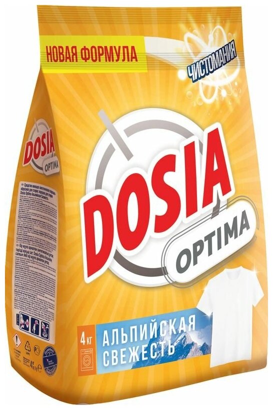 Стиральный порошок Dosia Optima Альпийская свежесть