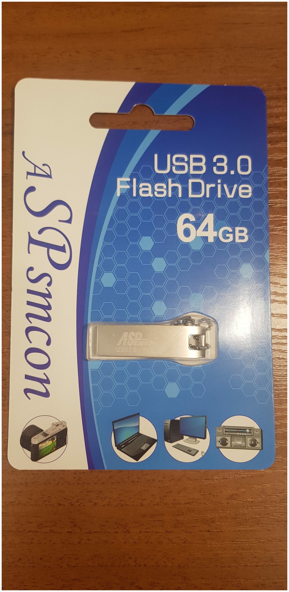 USB флеш-накопитель ASPsmcon 64GB USB3.0