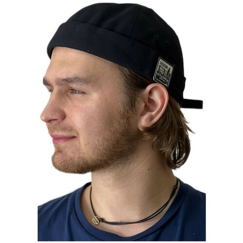 Шапка докера Skully docker hat black