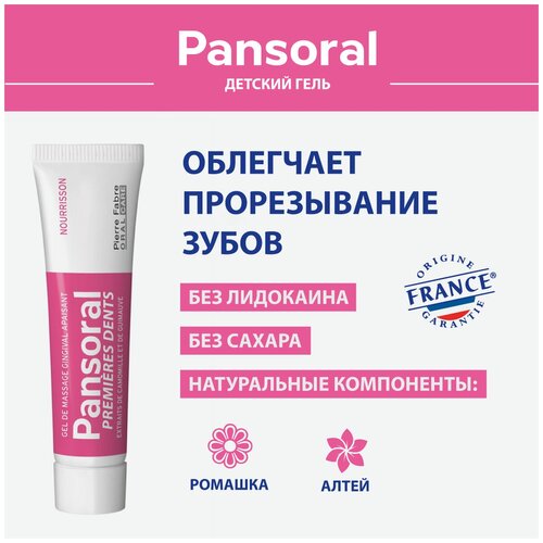 Детский гель для десен 