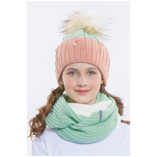 фото Шапка шалуны, размер 54, розовый