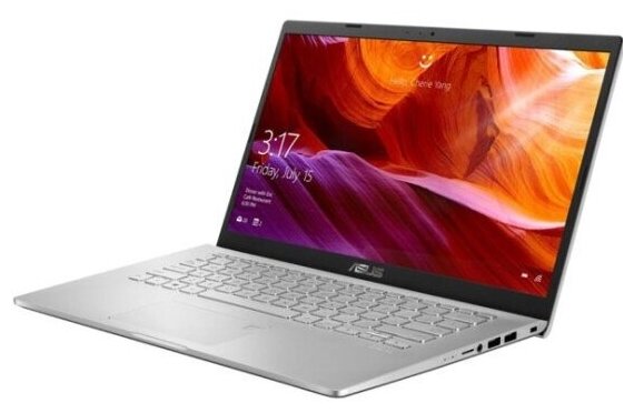 Ноутбук ASUS X409FA-BV606 Intel i3-10110U8G256G SSD14 HDIntel UHD GraphicsNo OS Серебристый 90NB0MS1-M09600