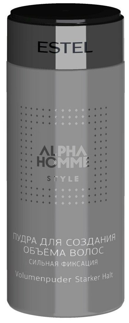 Пудра для создания объема волос / ALPHA HOMME 8 г