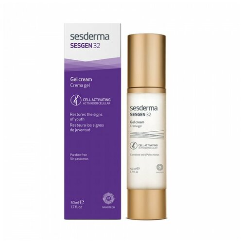 SesDerma Sesgen 32 Facial Cream Gel Крем-гель для лица клеточный активатор, 50 мл.