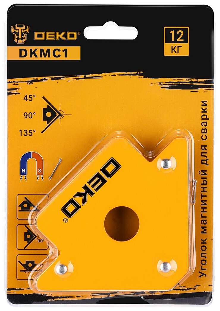 Магнитный угольник DEKO DKMC1