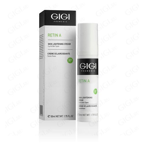 GIGI RETIN A | Крем отбеливающий Ретин А, 50 мл brightalive non retinol skin brightener крем умеренно отбеливающий без содержания гидрохинона и ретинола 50 ml