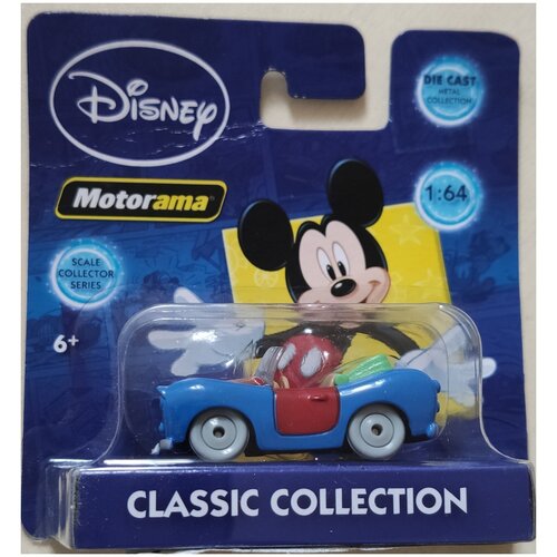 Motorama Disney Коллекционная машинка Микки Маус 1:64 498558-6