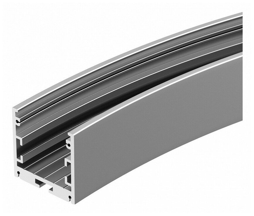 Профиль Arlight SL-ARC-3535-D800-A45 SILVER (320мм, дуга 1 из 8) / - фото №1