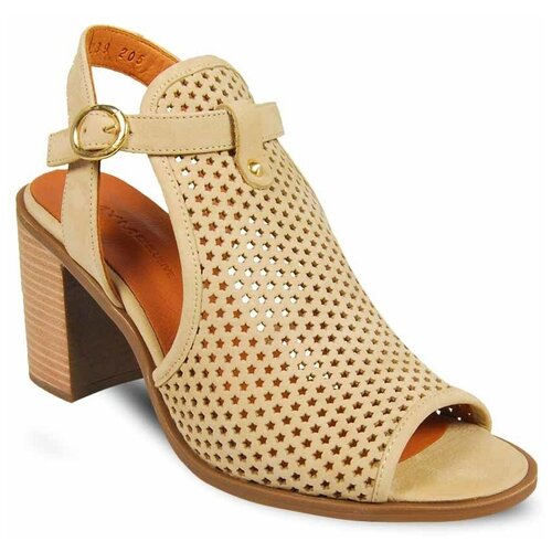 фото Босоножки mym exclusive, размер 37, бежевый