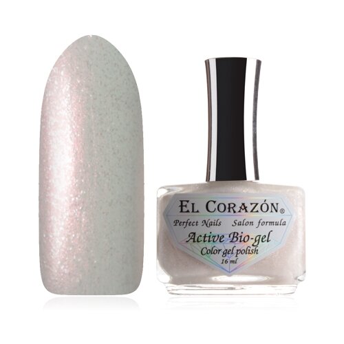 EL Corazon Лак для ногтей Shimmer, 16 мл, 423/14 el corazon топ для гель лака ideal top gel polish 7 мл