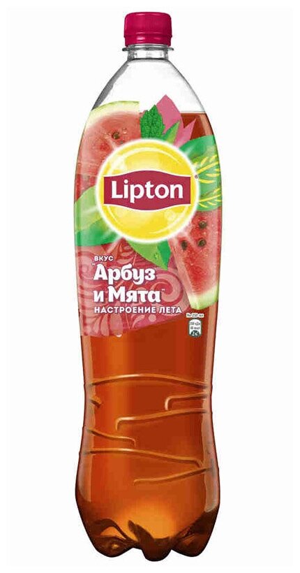 Холодный чай Lipton Арбуз,Mята 1л - фотография № 4