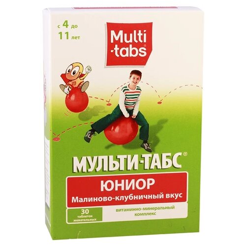 Мульти-табс Юниор таб. жев., 30 шт.