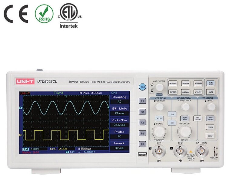 Осциллограф Uni-t Utd2052cl+ Utd2052cl+ .