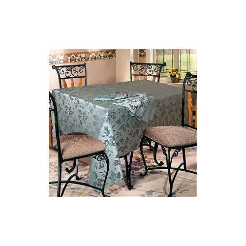 Столовое бельё ткань с тефлоном Скатерть бирюза 180х150 1820₽