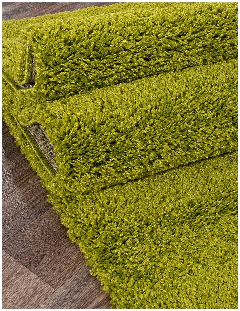 Ковёр прямоугольный Shaggy ultra s600, размер 150x230 см, цвет green Merinos 7165536 . - фотография № 3