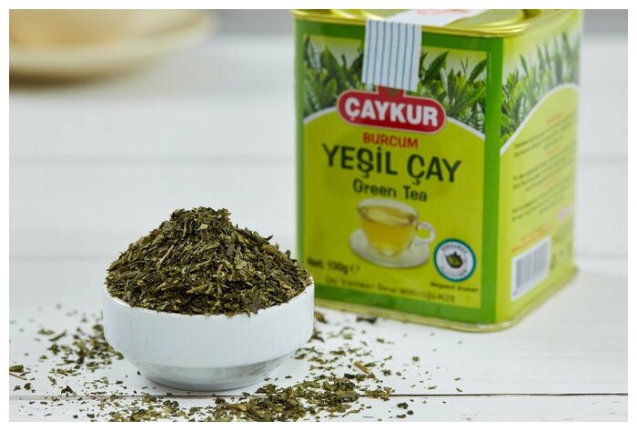 Зеленый чай, чай с бергамотом, Caykur, 100 грамм - фотография № 2