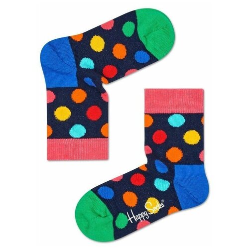 Носки Happy Socks размер 2-3Y, синий, мультиколор