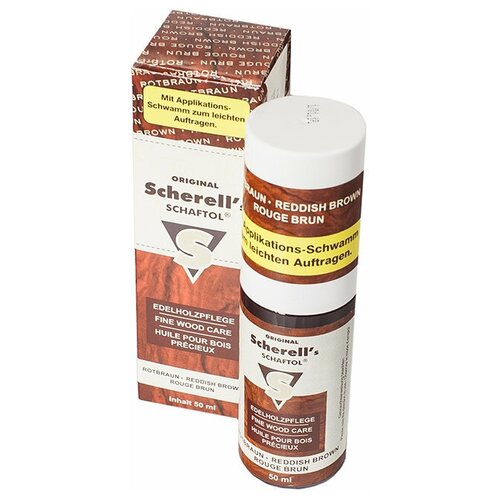 Средство для обработки дерева Klever-Ballistol Scherell Schaftol 50 мл (красно-бурое)