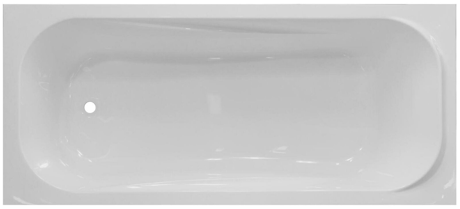 Ванна из литьевого мрамора Эстет Альфа 170x70 см