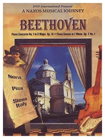 Beethoven - Piano Concerto N1 C Major-Musical Journey: Tuscan region Naxos DVD ( ДВД Видео 1шт) бетховен