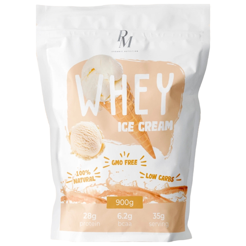 Протеин Whey PM-organic nutrition, 900 гр, мороженое протеин cybermass whey 900 гр мороженое