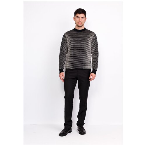 Джемпер мужской GREG 10NL184 col.34, Прямой силуэт / Сlassic fit, цвет Серый, размер L(50)