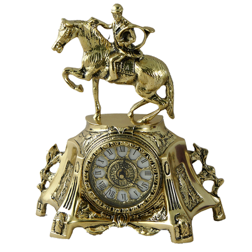 Бронзовые каминные часы "Сепу" 26х31х13см. арт. BP-27035 Belo De Bronze