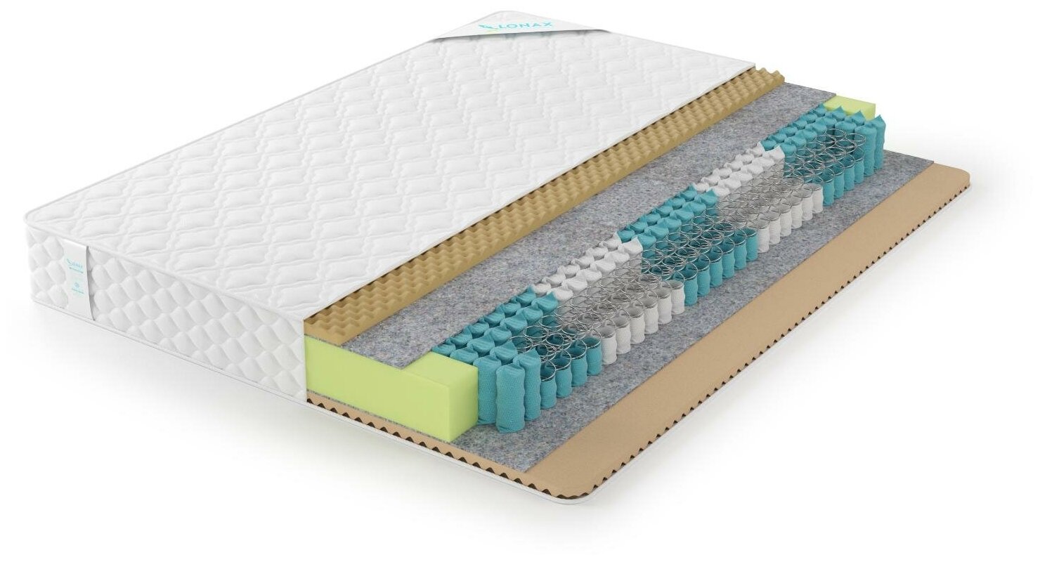 Матрас Lonax relax memory TFK 5 Zone 165x190