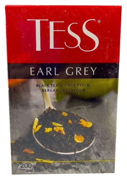 Чай черный Tess Earl Grey 100г - фото №4