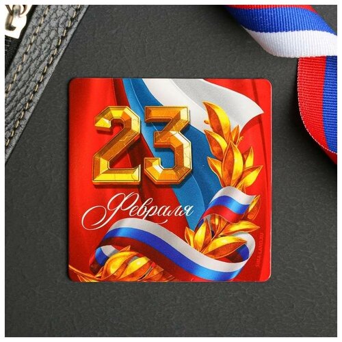 Магнит полимерный Триколор 7 х 7 см 240₽