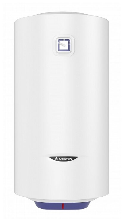 Водонагреватель накопительный 2 кВт Ariston BLU1 R ABS Slim 2K вертикальный 30 л эмалированная сталь мокрый ТЭН - фото №1