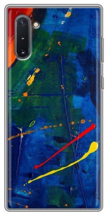 Дизайнерский силиконовый чехол для Самсунг Гэлакси Ноут 10 / Samsung Galaxy Note 10 Живопись