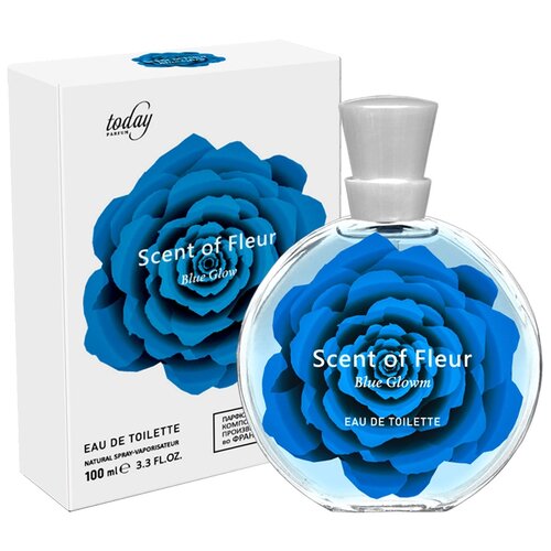 Today Parfum туалетная вода Scent of Fleur Blue Glow, 100 мл blue glow by j lo туалетная вода 30мл