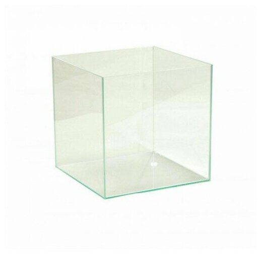 Аквариум куб без крышки, 10 л, 20х20х25 см