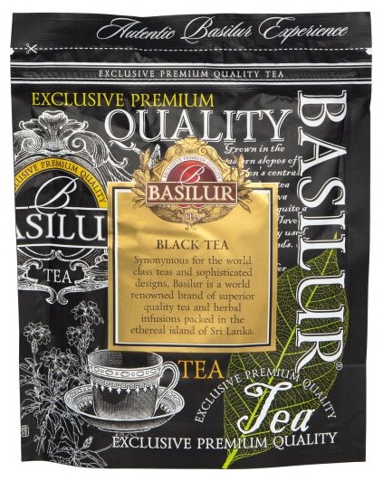 Чай черный Basilur Избранная классика Earl Grey 100г Basilur Tea Export - фото №3