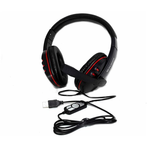 Наушники проводные TUCCI TC-Q3 головные черный-красный 112500₽