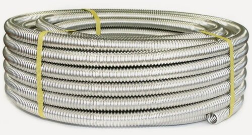 Изображение товара Труба гофрированная из нержавеющей стали ViEiR 32А. Отожженная, 2м.