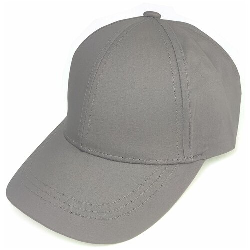 фото Бейсболка rextex, размер 50-52, серый