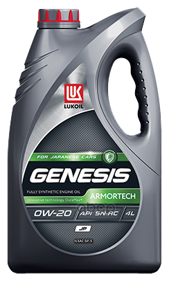 LUKOIL Масло Моторное Лукойл Genesis Armortech Jp 0w-20 4 Л 3149925