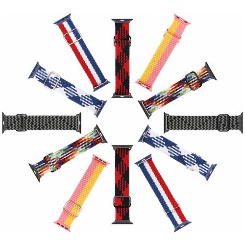 Ремешок для Apple Watch 38 мм / 40 мм / 41 мм Dux Ducis, Sport Version, черный/серый