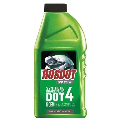 Тормозная жидкость Rosdot Eco Drive DOT-4 0,455 л