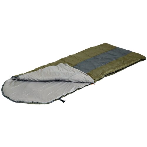 Спальный мешок с подголовником следопыт- Traveller XL 19035х85 см до 0С 3х слойный цв хаки5 343600₽