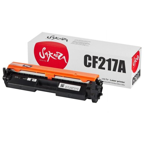 Картридж лазерный SAKURA CF217A чер. для HP LJP M102/ MFP M130