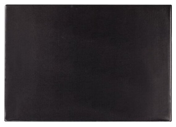 Коврик-подкладка Brauberg настольный для письма (650х450 мм), с прозрачным карманом, черный, , 236775