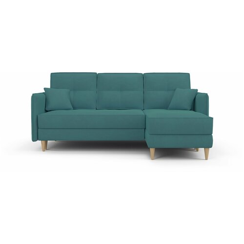 Диван-кровать Дрезден угловой правый ткань Snow 17